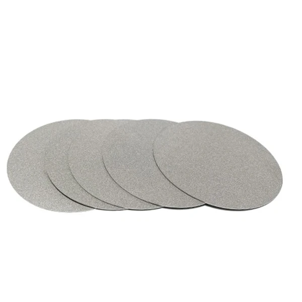 Sintered títan síuplata